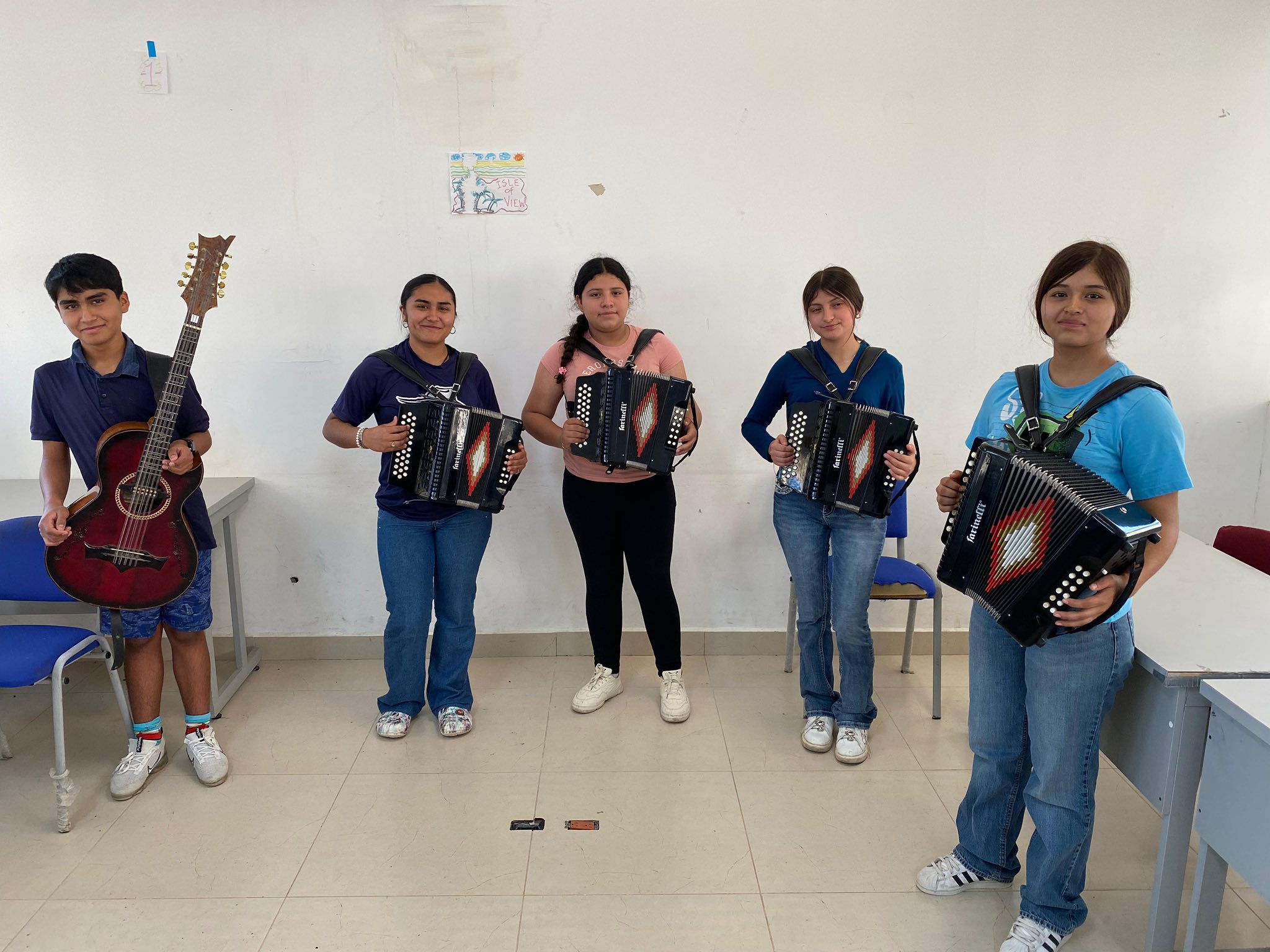 Concierto del Ensamble comunitario tradicional norteño de Rio Bravo